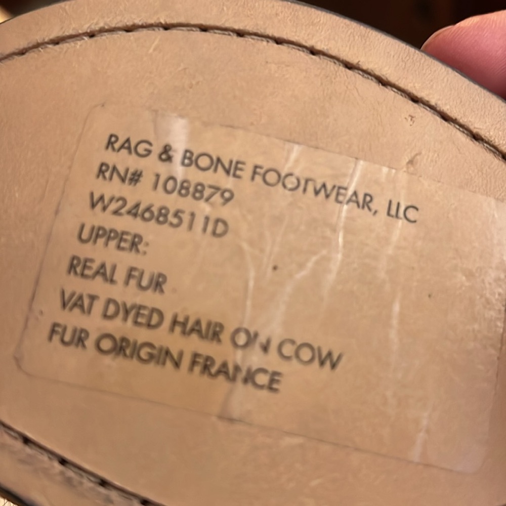 NWT Rag & Bone Calf Hair Leopard Open Toe … - Picture 7 of 16